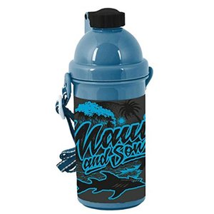 Láhev na pití Maui and sons černo-modrá-2